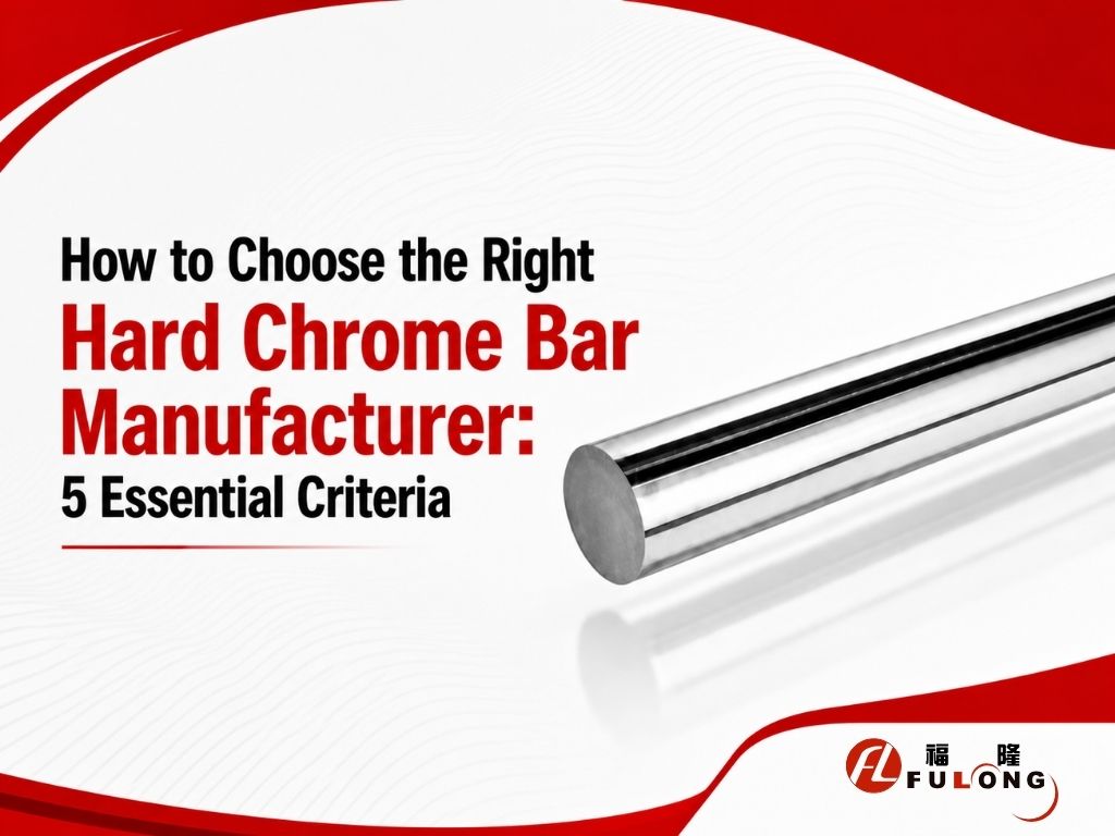 How to Choose the Right Hard Chrome Bar Manufacturer: 5 Essential Criteria